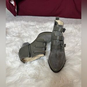 Jimmy Choo Olive Ankle Boots with Buckle Detail